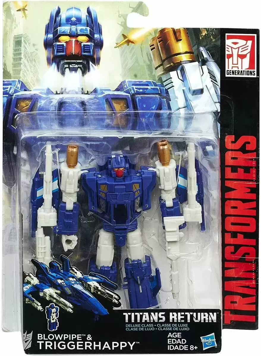 Transformers Generation Titans Return - Blowpipe & Triggerhappy