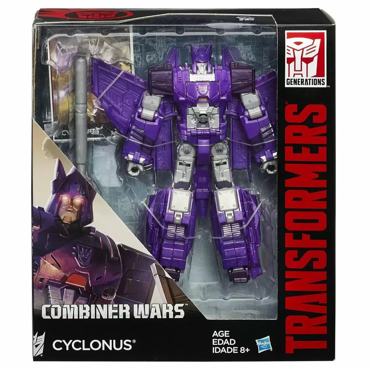 Transformers Prime Wars Trilogy: Combiner Wars - Cyclonus