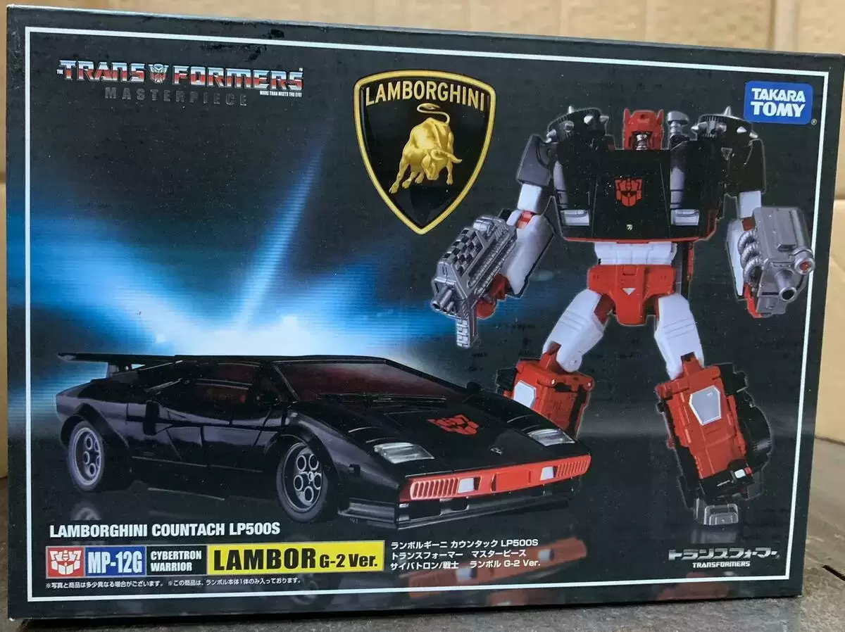 Takara Tomy Transformers Masterpieces - Lamborghini Countach LP500S