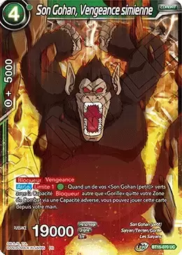 Saiyan Showdown [BT15] - Son Gohan, Vengeance simienne