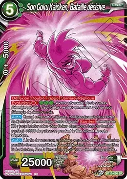 Saiyan Showdown [BT15] - Son Goku Kaioken, Bataille décisive