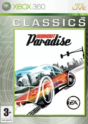Jeux XBOX 360 - Burnout Paradise Classic