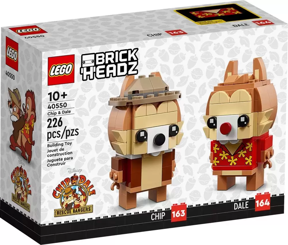 LEGO BrickHeadz - 163 & 164 - Chip & Dale