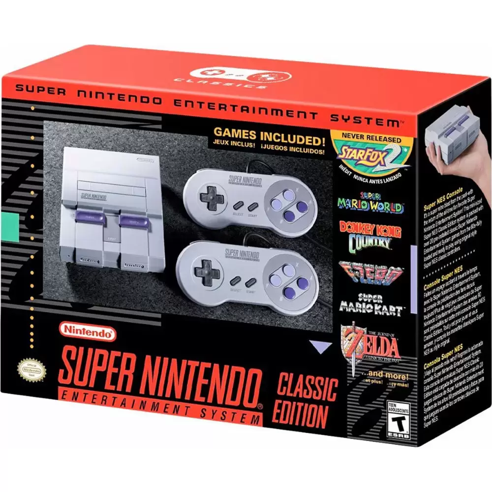 Matériel Super Nintendo - Super Nintendo Classic Edition NTSC