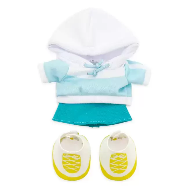 Nuimos Cloths And Accessories - Mesh Hoodie with Active Skirt and Sneakers