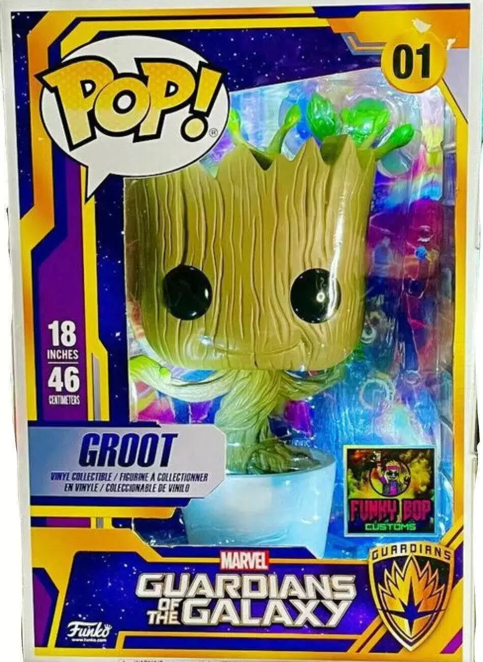 Guardians of the Galaxy - Dancing Groot 18 Light Up - POP! MARVEL