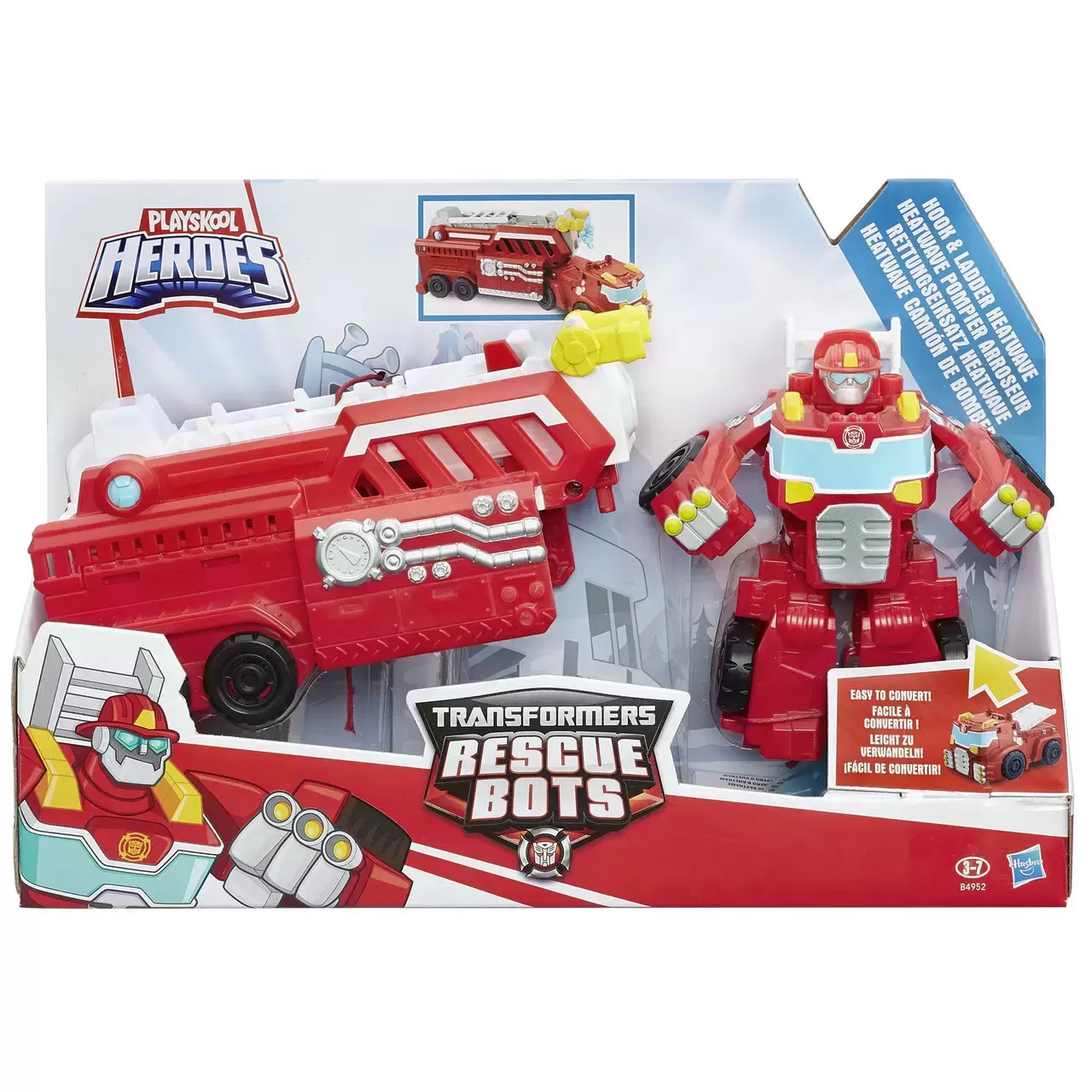 Transformers Rescue Bots - Hook & Ladder Heatwave