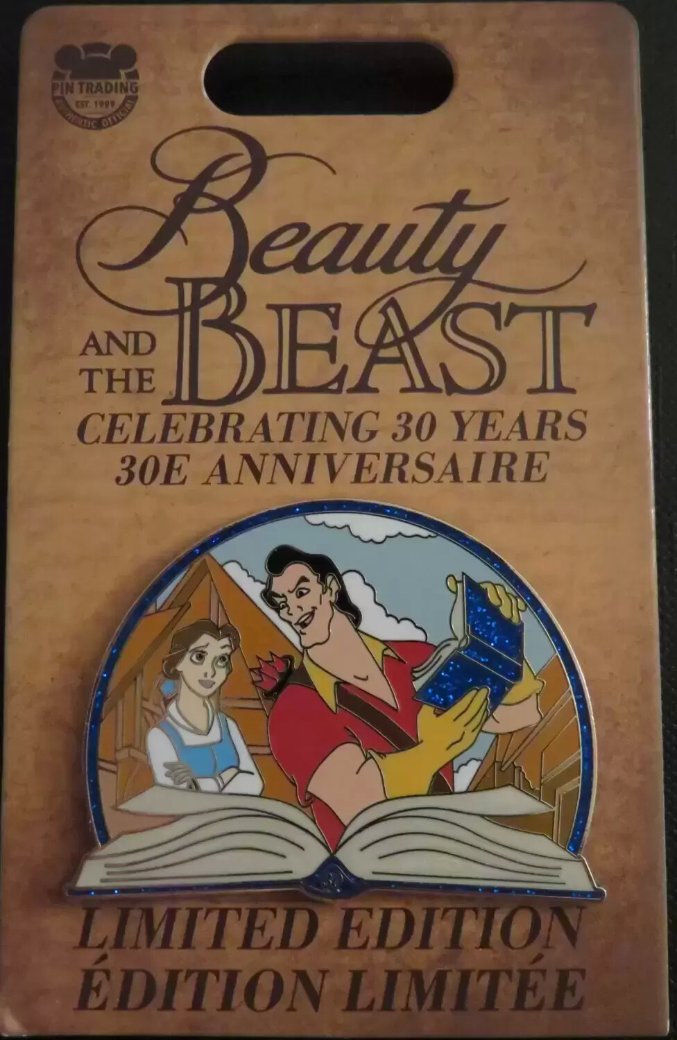 Beauty and the Beast celebrating 30 years - 30e anniversaire - Belle and Gaston