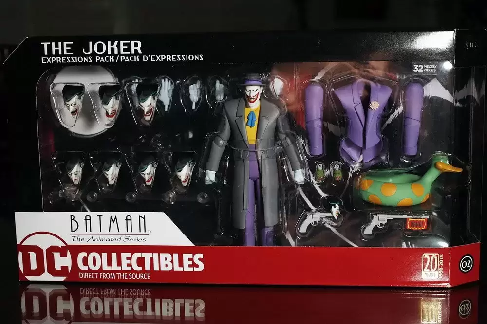 Batman Animated Series - DC Collectibles - Batman The Animated Series - The Joker Expressions Pack