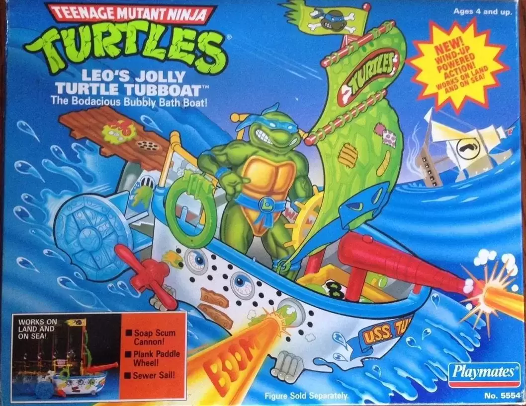 Les Tortues Ninja (1988 à 1997) - Leo’s Jolly Turtle Tubboat