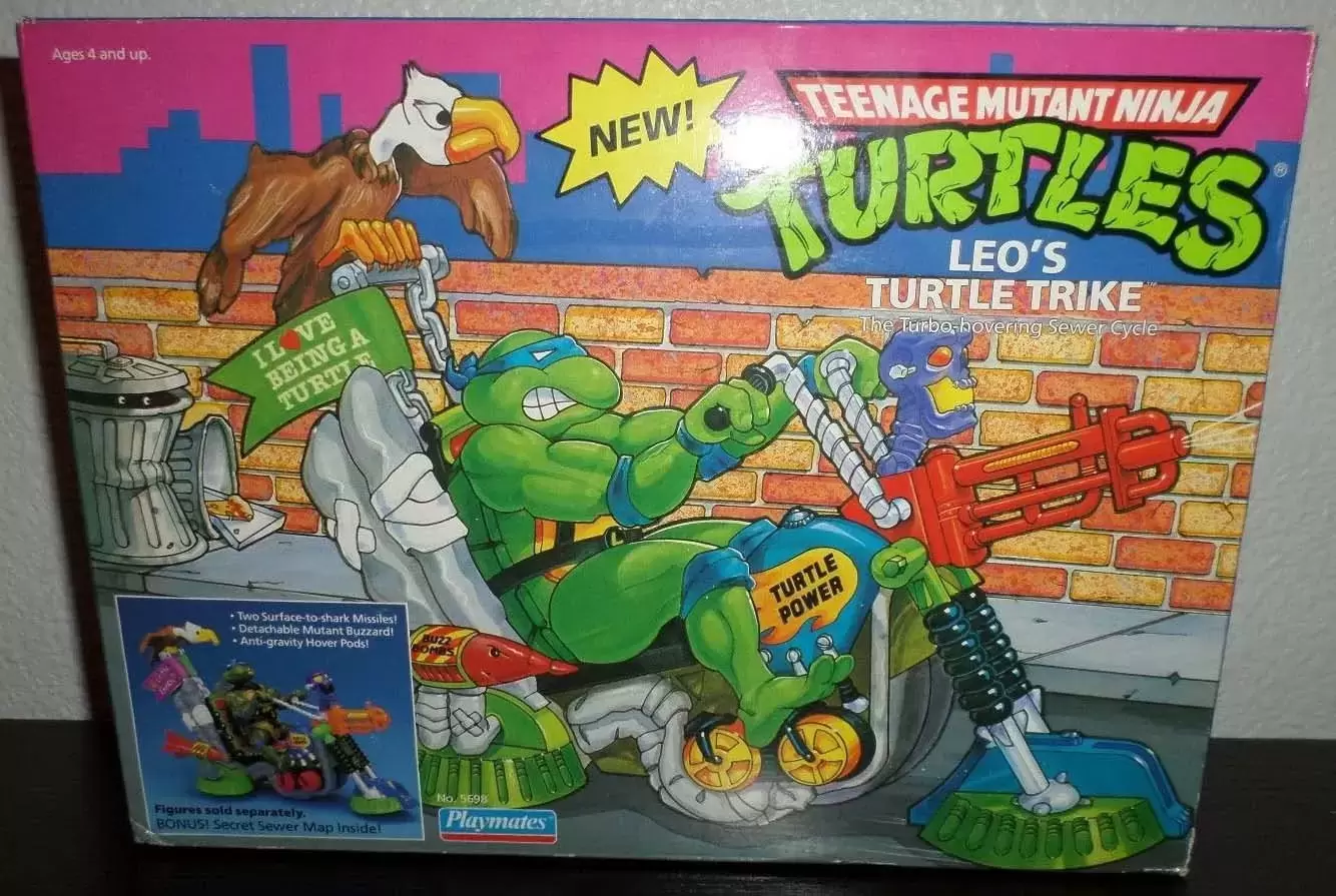 Les Tortues Ninja (1988 à 1997) - Leo’s Turtle Trike