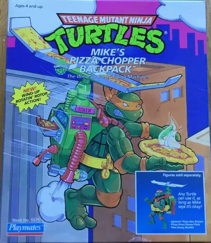 Les Tortues Ninja (1988 à 1997) - Mike’s Pizza Chopper Backpack