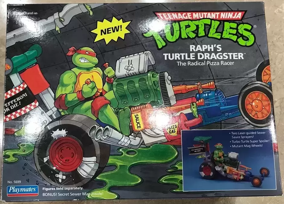 Les Tortues Ninja (1988 à 1997) - Raph’s Turtle Dragster