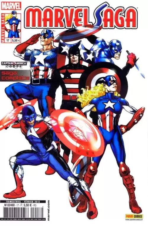 Marvel Saga - 1ère série - Le corps des Captain America