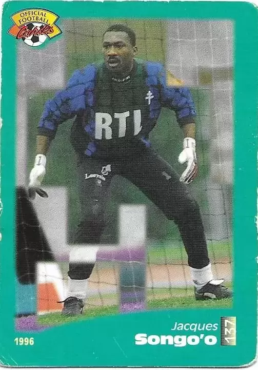 Panini U.N.F.P. Football Cards 1995-1996 - Jacques Songo\'o - Metz