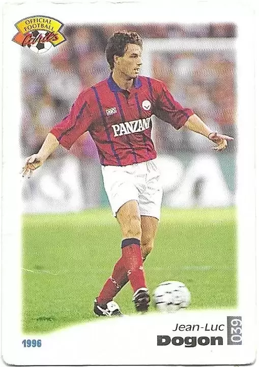 Panini U.N.F.P. Football Cards 1995-1996 - Jean-Luc Dogon - Bordeaux