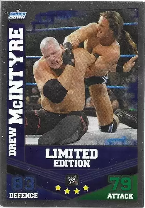 WWE - Slam Attax - Mayhem - Drew McIntyre - Limited Edition