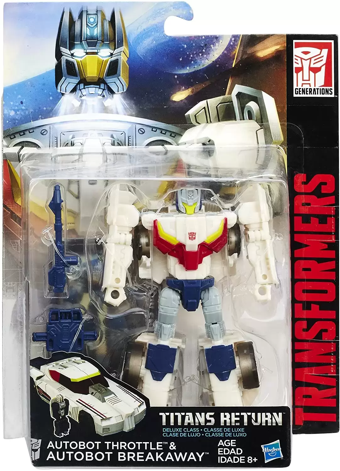 Transformers Generation Titans Return - Autobot Throttle & Autobot Breakaway