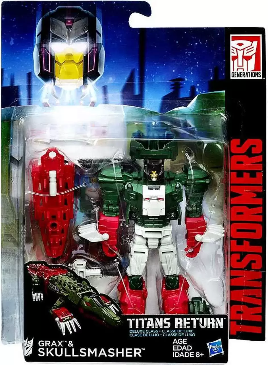 Transformers Generation Titans Return - Grax & Skullmasher