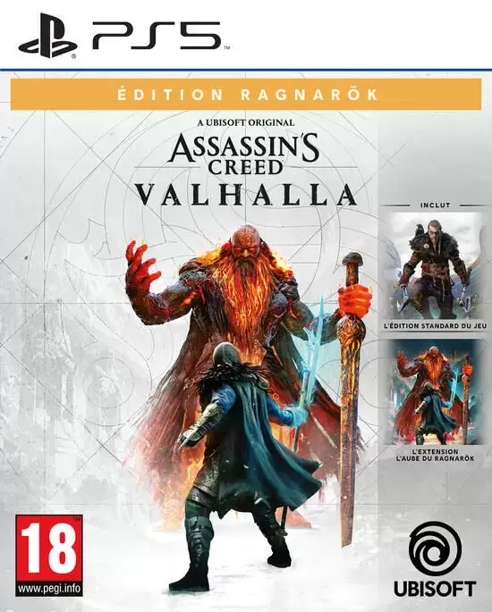 Jeux PS5 - Assassin\'s Creed Valhalla Edition Ragnarok