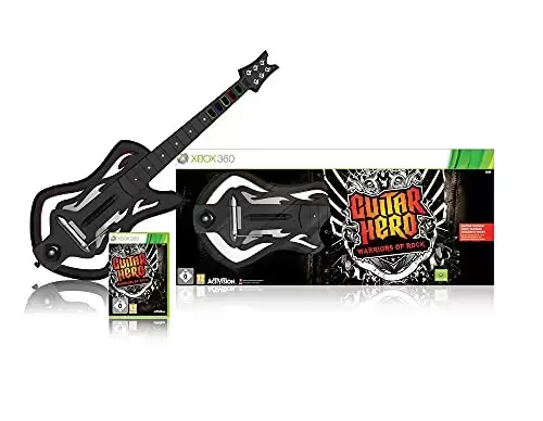 Jeux XBOX 360 - Guitar Hero Warriors of Rock - Pack guitare : jeu + guitare