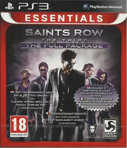 PS3 Games - Saints Row the third - Le gros paquet Essentials