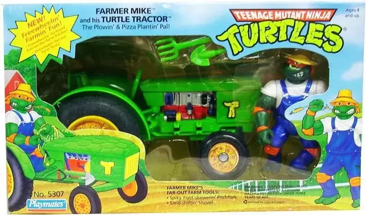 Les Tortues Ninja (1988 à 1997) - Farmer Mike and his Turtle Tractor