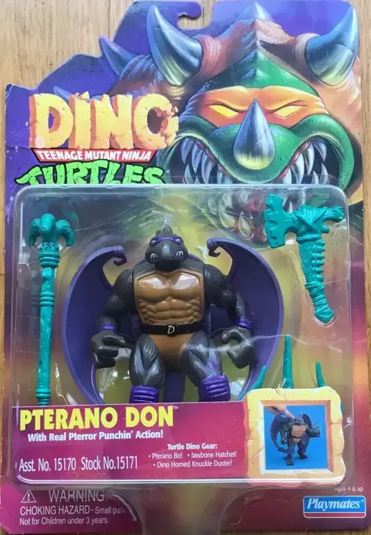 Les Tortues Ninja (1988 à 1997) - Dino (Pterano Don)