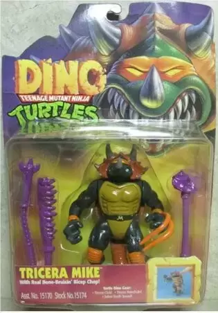 Les Tortues Ninja (1988 à 1997) - Dino (Tricera Mike)