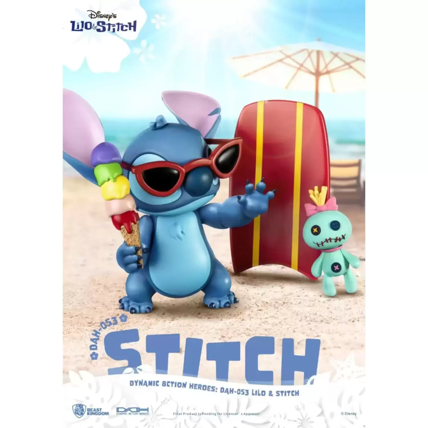 Dynamic 8ction Heroes (DAH) - DAH-053 Lilo & Stitch  Stitch