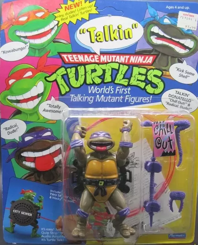 Vintage Teenage Mutant Ninja Turtles (TMNT) - Talkin’ Donatello