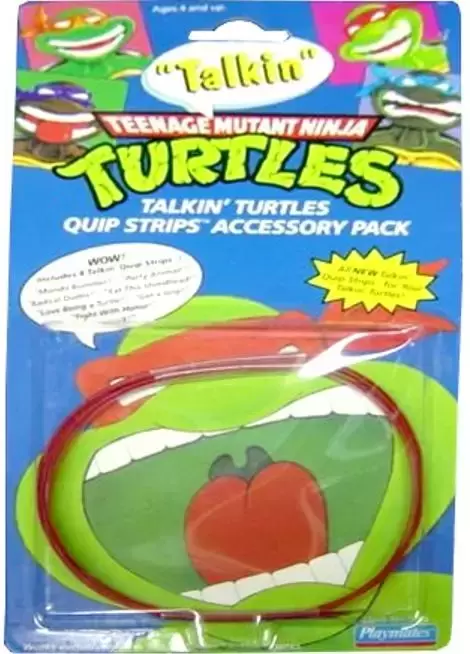 Les Tortues Ninja (1988 à 1997) - Talkin’ Turtles Quip Strips Accessory Pack