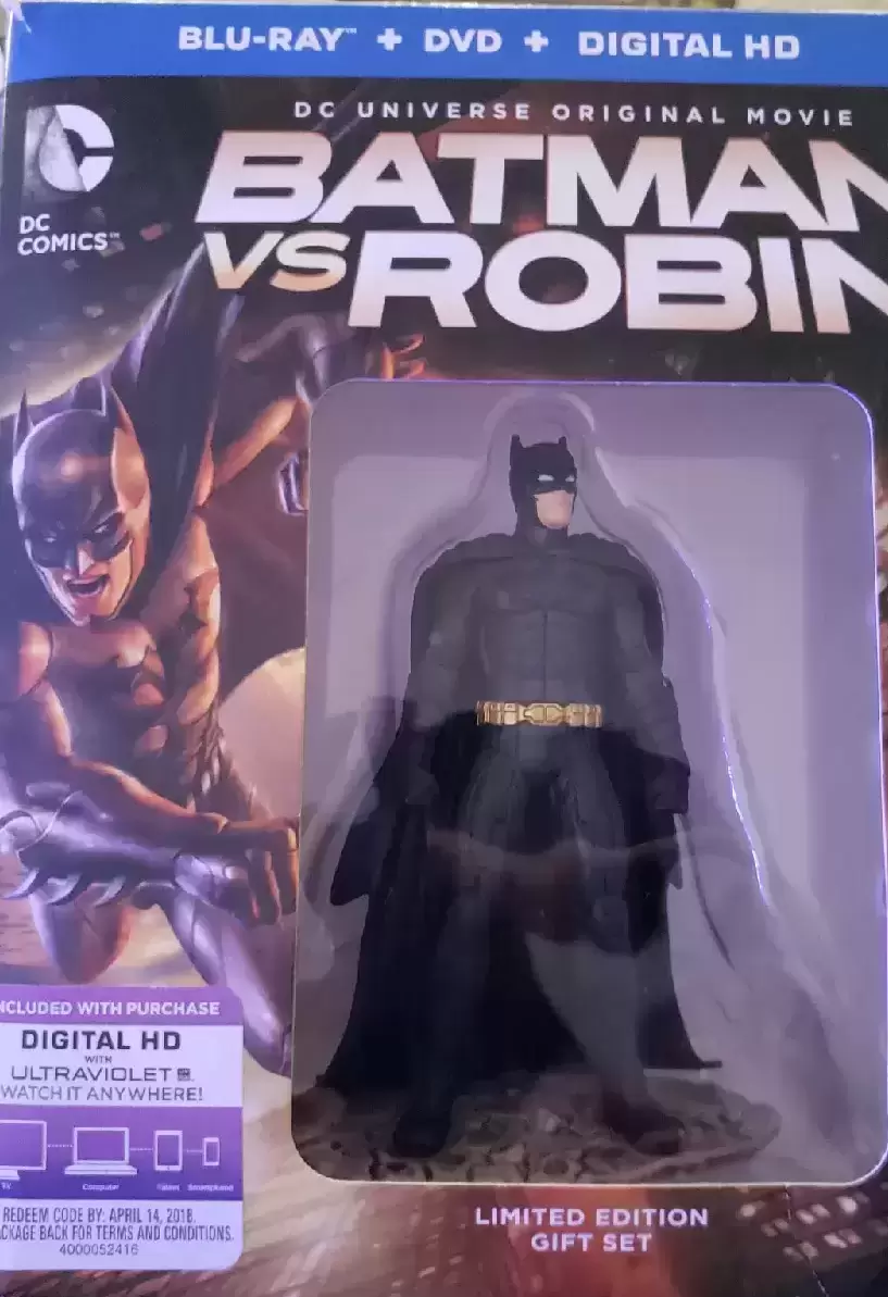 Films DC - Batman vs Robin Limited Edition Gift Set
