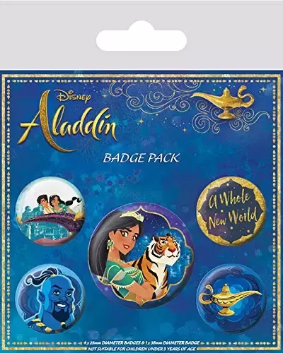 Disney - Pins Open Edition - Badge Pack Aladdin