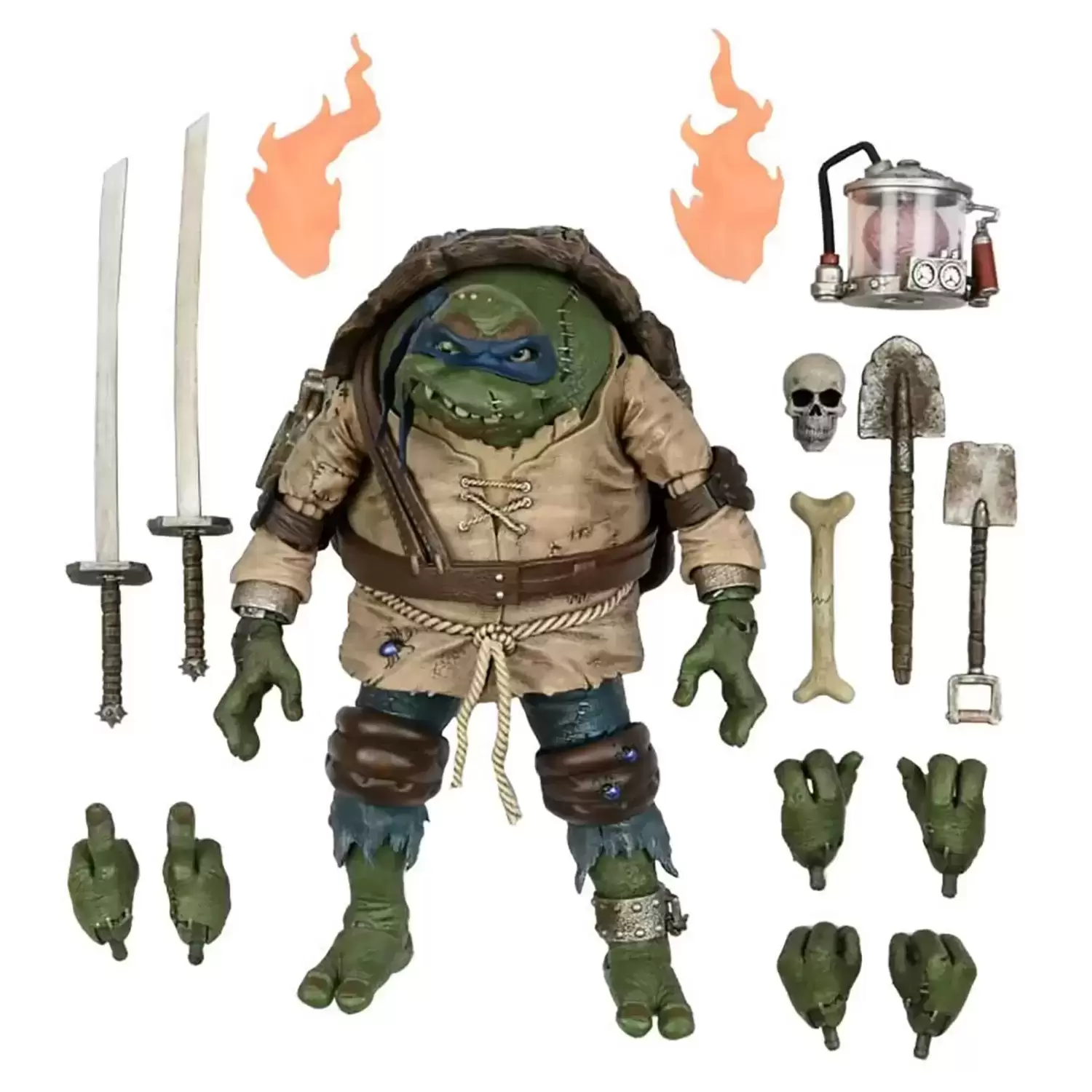 NECA - TMNT x Universal Monsters - Leonardo as The Hunchback