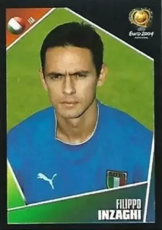 Euro 2004 Portugal - Filippo Inzaghi - Italia