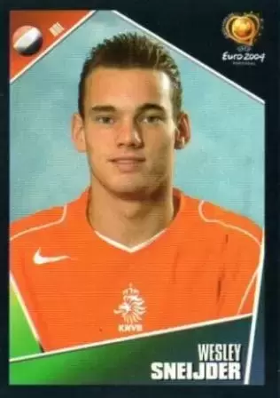 Euro 2004 Portugal - Wesley Sneijder - Nederland