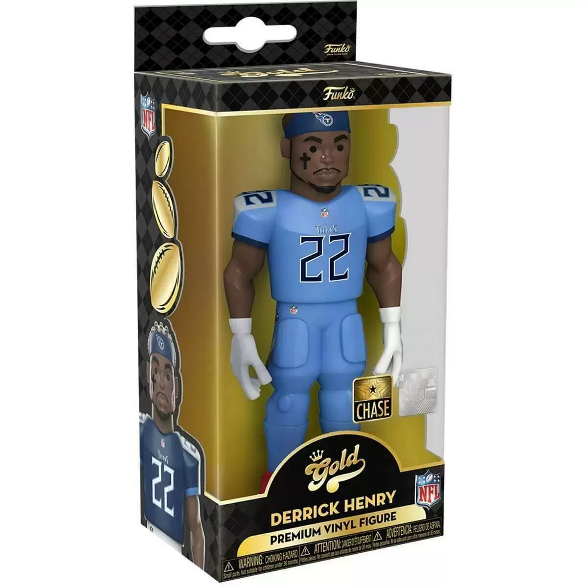 Funko Gold - NFL - Tennessee Titans - Derrick Henry Chase