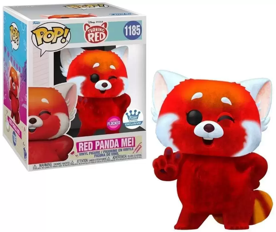 POP! Disney - Turning Red - Red Panda Mei Flocked
