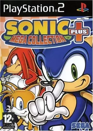 PS2 Games - Sonic Mega Collection Plus