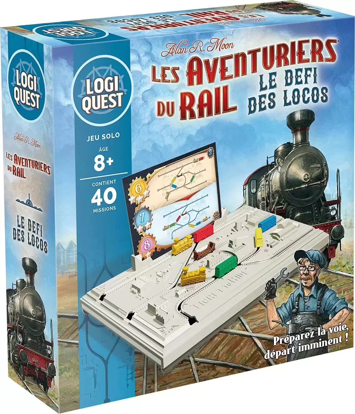 Les Aventuriers du Rail - Les Aventuriers du Rail - Le Défi des Locos