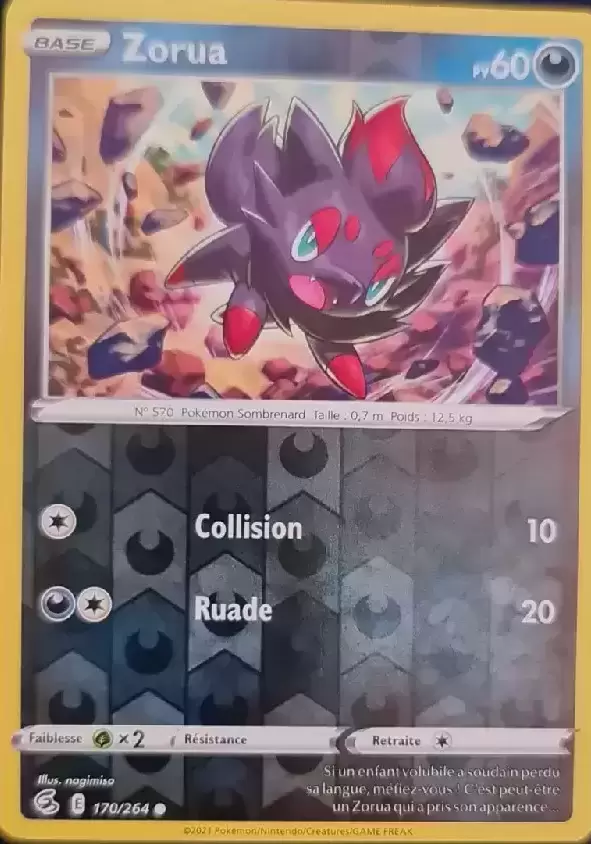 Poing de Fusion - Zorua Reverse