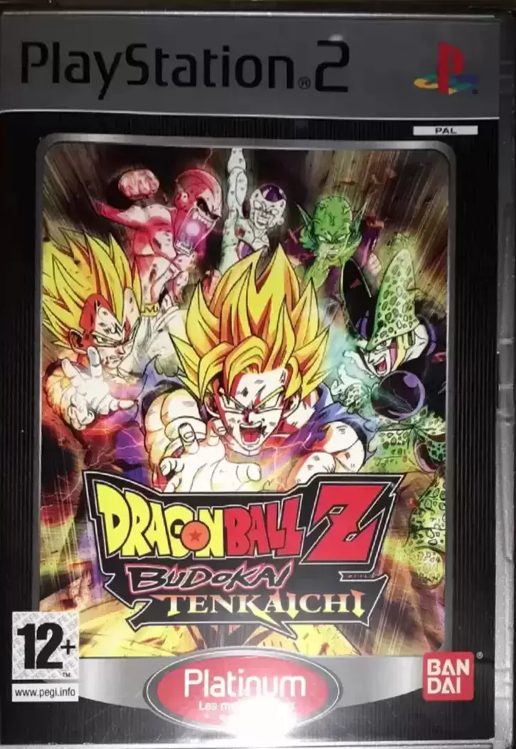 Jeux PS2 - Dragon Ball Z Budokai Tenkaichi Platinum