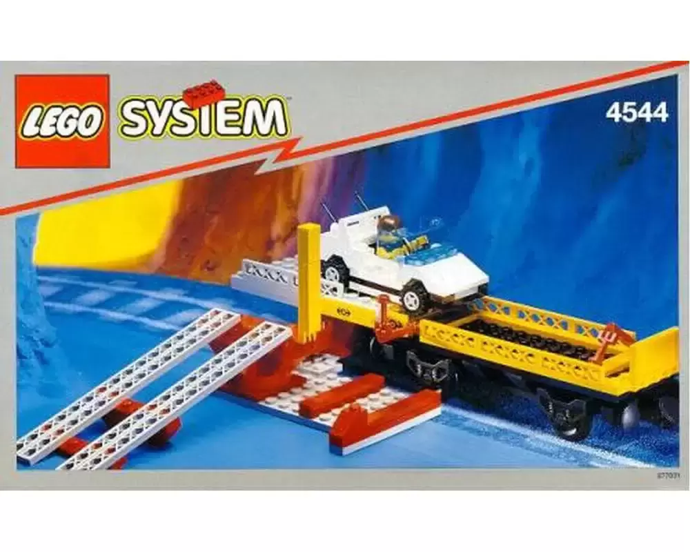 LEGO System - Car Transport Wagon with Car
