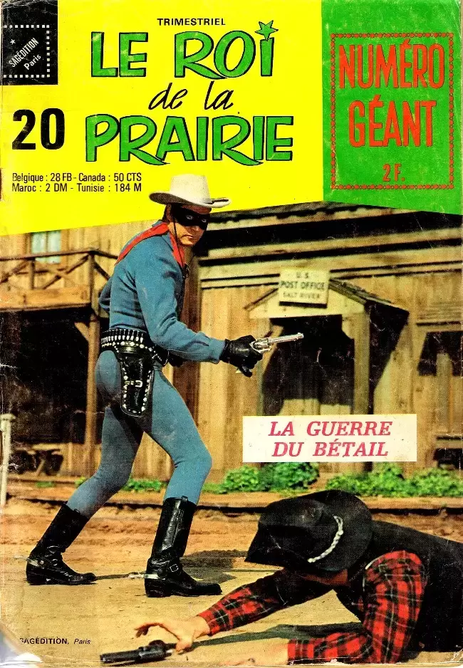 Le Roi de la Prairie - Lone Ranger - La guerre du bétail