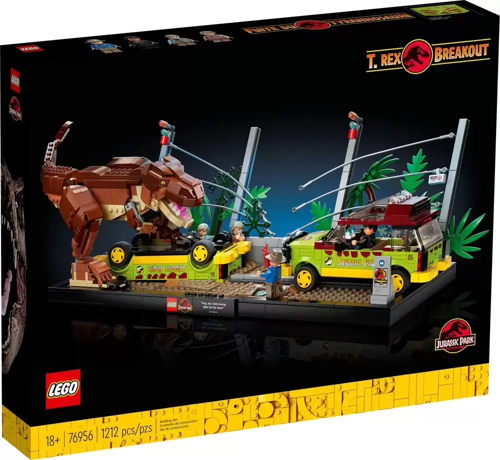 LEGO Jurassic World - L’évasion du T. rex de Jurassic Park