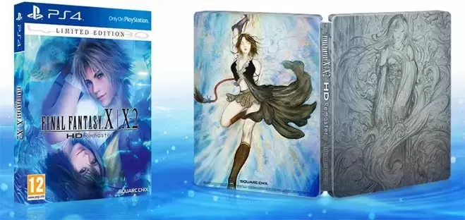 PS4 Games - Final Fantasy X / X-2 HD Remaster - Steelbook