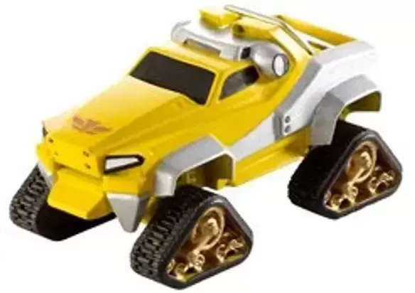 Hot Wheels Power Rangers Character Cars - Yellow Ranger Tiger Zord