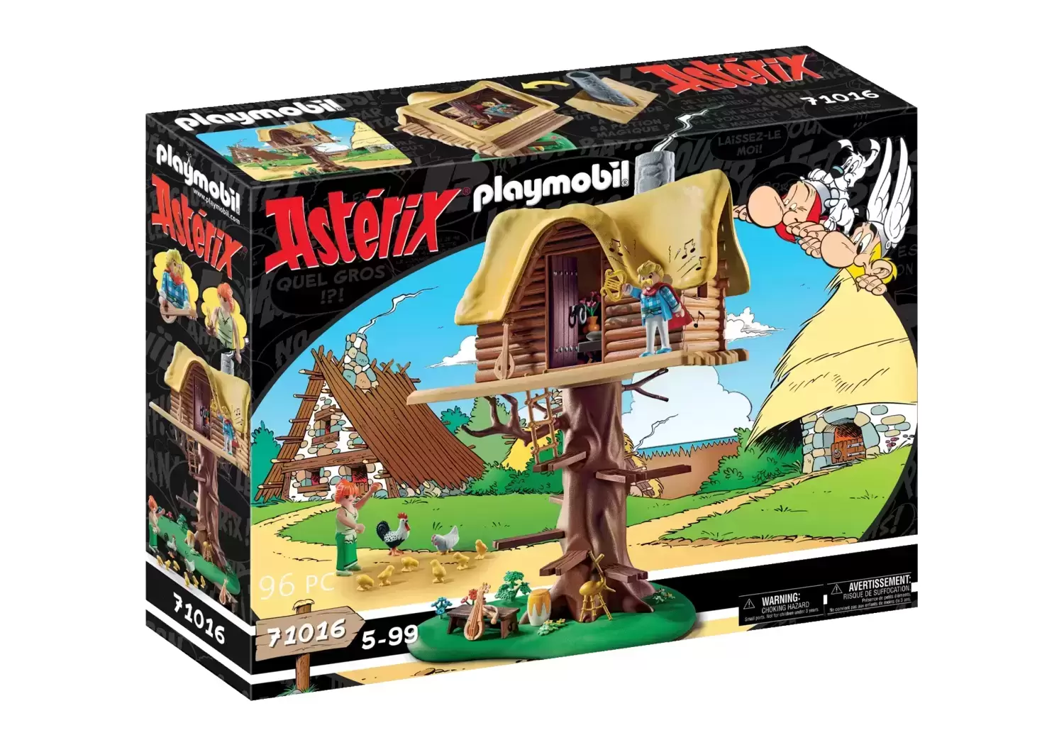 Playmobil Asterix Hut of Unhygienix Playset