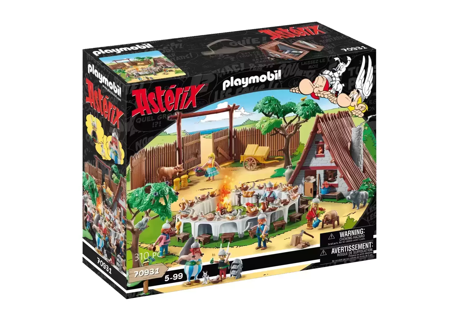 The village banquet - Playmobil Astérix 70931